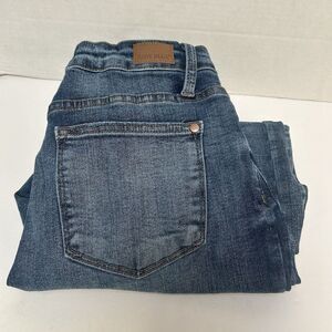 Judy Blue Hi-Rise‎ Cropped Wide Leg Jean Vintage Wash Style #88592 Size 9/29